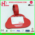 cheap bulk shaped leather luggage tag wholesale